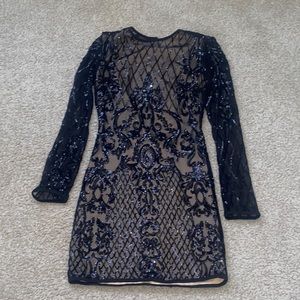 Black Mini Dress. Medium size.